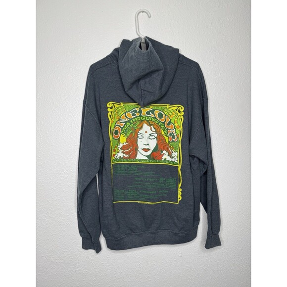 One Love Cali Reggae Fest Hoodie Mens L 2019 Festival Sublime Dirty Heads Rasta - Picture 1 of 16